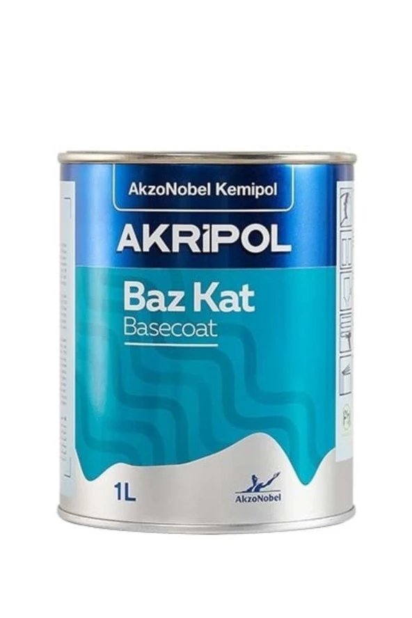 Akripol Bazkat Renault B76 Ateş Kırmızı Akrilik Sonkat Oto Boyası 1 Litre