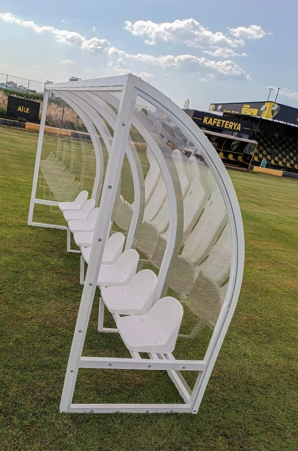 Adelinspor Premia Yedek Oyuncu Kulubesi 8 Kişilik - 4