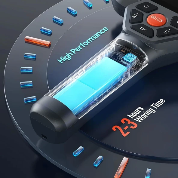 DEPSTECH Işıklı Çift Lensli Boroskop Endoskop Kamera - 5m Kablo - 7.9 mm - 3