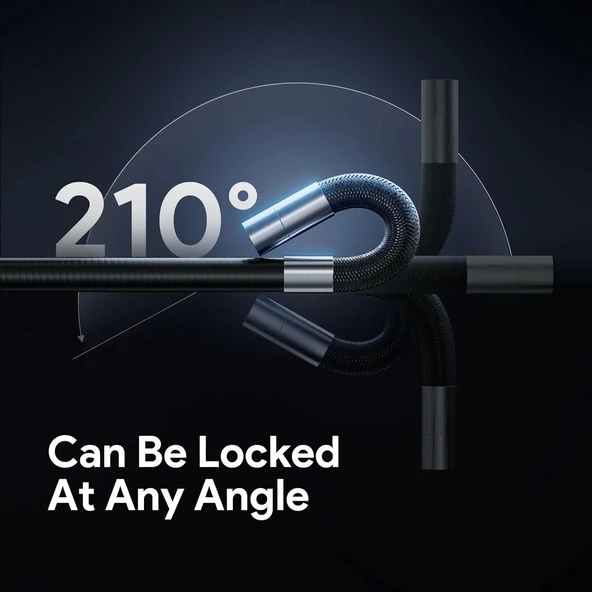 DEPSTECH İki Yönlü Işıklı Eklemli Endoskop Kamera - 1.5m Kablo - 6mm - 3