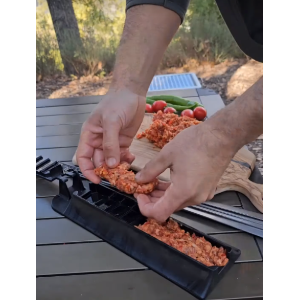 Nurgaz Campout Pratik Şiş Kebap Hazırlama Makinesi - Kebapmatik - NG N056 - 5