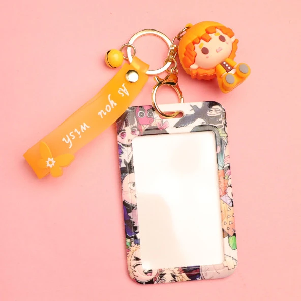 Demon Slayer  Zenitsu Kartlık Anahtarlık ürün görseli