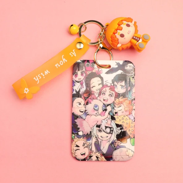 Demon Slayer  Zenitsu Kartlık Anahtarlık - Resim 2