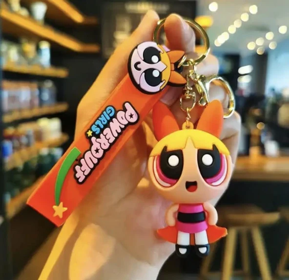 Powerpuff Girls - Blossom Silikon Anahtarlık