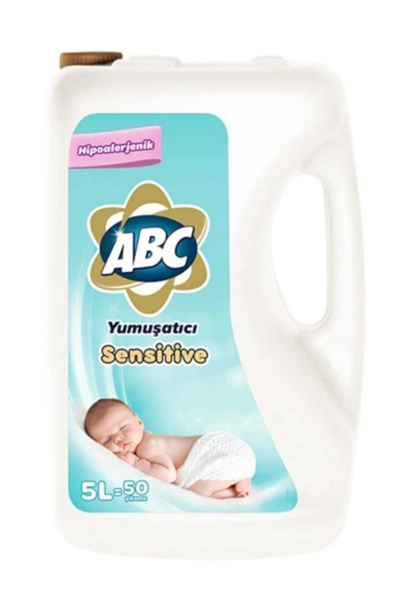 ABC Çamaşır Yumuşatıcı 5 lt Sensitive 4lu