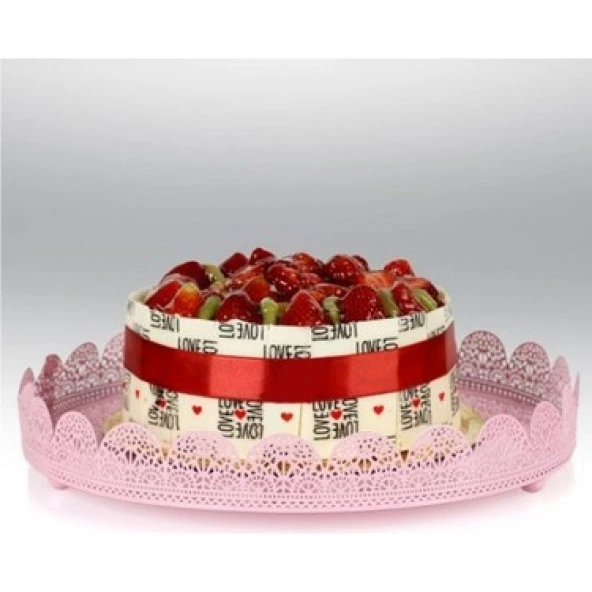 METAL CUPCAKE STANDI PEMBE