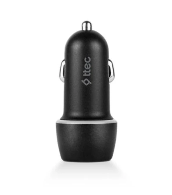 Ttec Şarj Akım Korumalı 15.5W Çift USB Girişli Araç Çakmaklık Şarjı Tüm Araçlarla Uyumlu Araç Şarj Başlık - 3