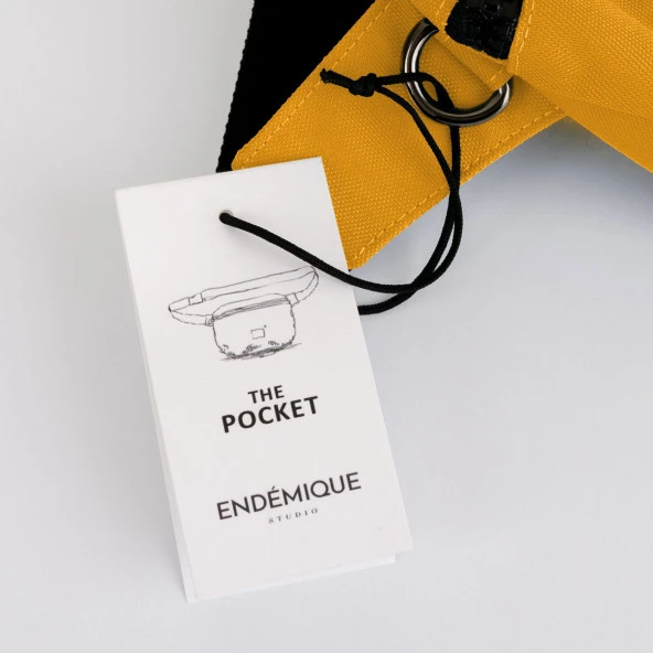 Endémique Studio The Pocket Mustard Bel Çantası - 6