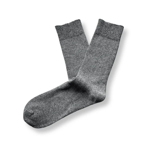 Endémique Studio The Wool Plain Grey-Erkek Çorap - 2