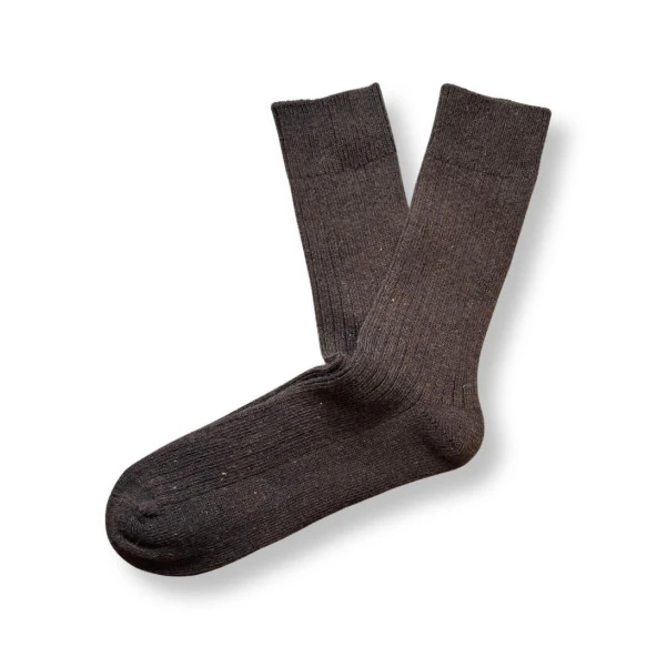 Endémique Studio The Wool VL Brown-Erkek Çorap - 2