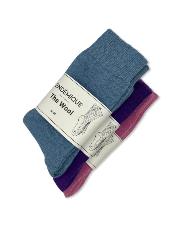 Endémique Studio The Wool VL Blush-Kadın Çorap - 2