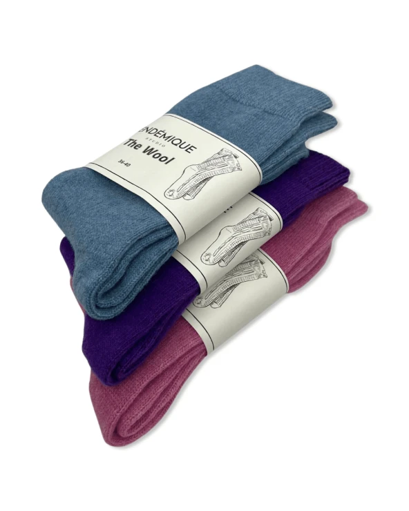 Endémique Studio The Wool VL Blush-Kadın Çorap - 3