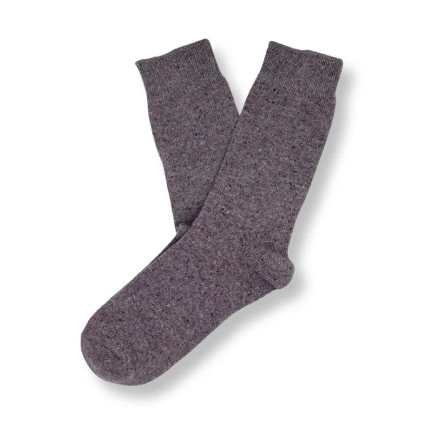Endémique Studio The Wool Plain Heather-Kadın Çorap - 2