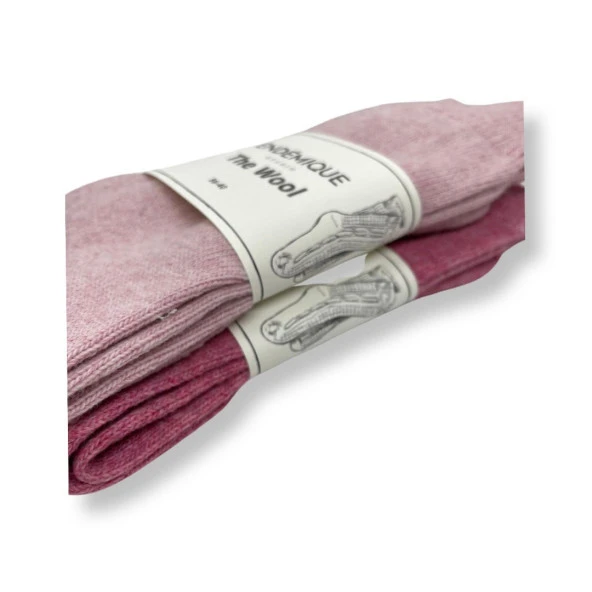 Endémique Studio The Wool Plain Heather-Kadın Çorap - 3