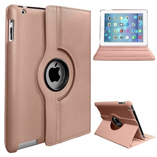 Apple Ipad 2 3 4 İçin 9,7 inç 360 Derece Döner Standlı Tablet Kılıfı - Resim 2