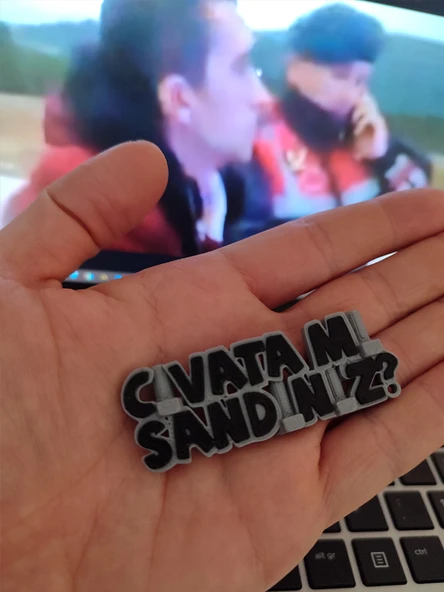 Civata mı Sandınız Araba Dikiz Ayna Süsü - Resim 3