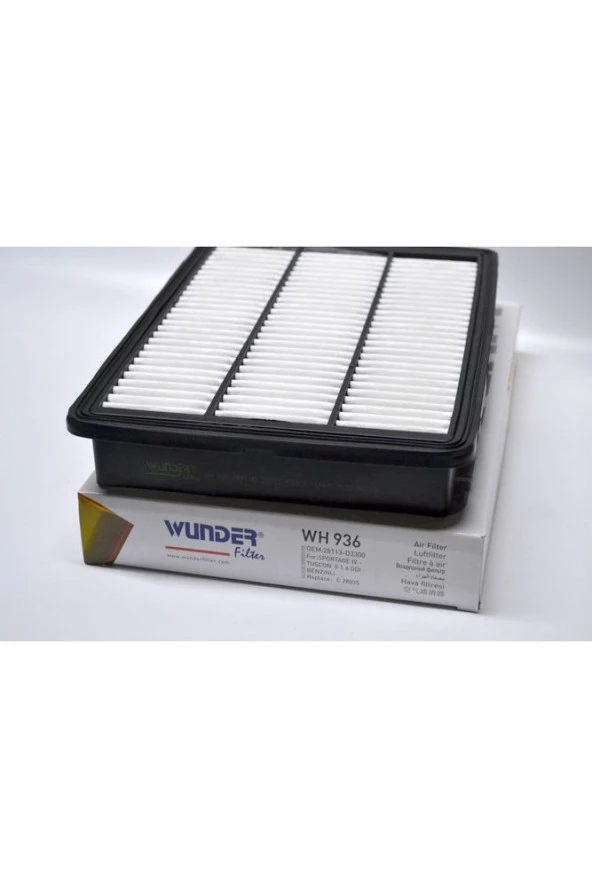 Icon Group - Hyundai - Kia Sportage - Tucson 2015 -> Hava Filtresi - WH 936 - Resim 2