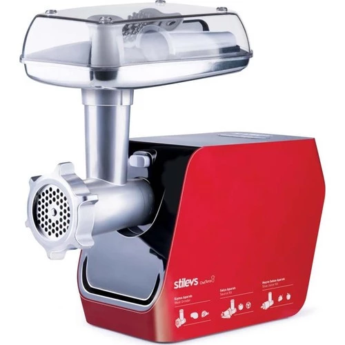 Stilevs Chefturco Kırmızı 1800 W Kıyma Makinesi - 1