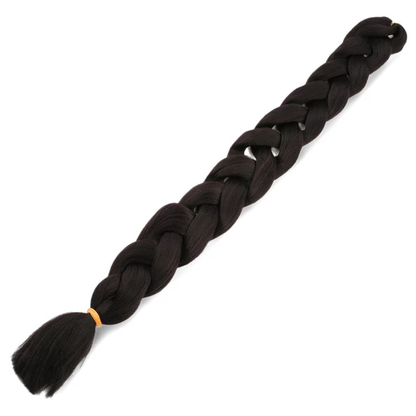 Afrika Örgüsü Ve Rasta İçin Sentetik Saç - Küllü Patlıcan Moru ürün görseli