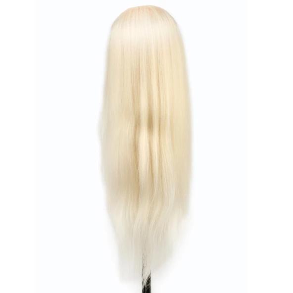 Kuaför Eğitim Mankeni - Yaki + Masa Aparatı - Platin - Resim 3