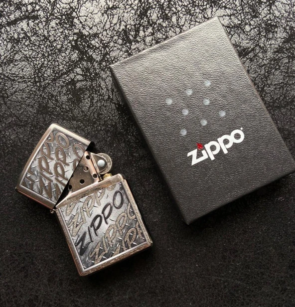 ZİPPO ÇAKMAK YENİ SEZON (2) GRİ - Resim 2
