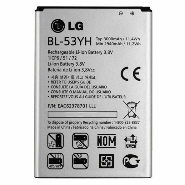 LG G3 Batarya BL-53YH