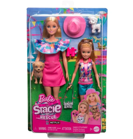 Barbie ve Stacie Kız Kardeşler HRM09 Lisanslı Ürün - Resim 2