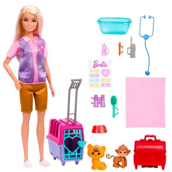 Barbie Veteriner Mini Oyun Seti HRG50 Lisanslı Ürün - Resim 4