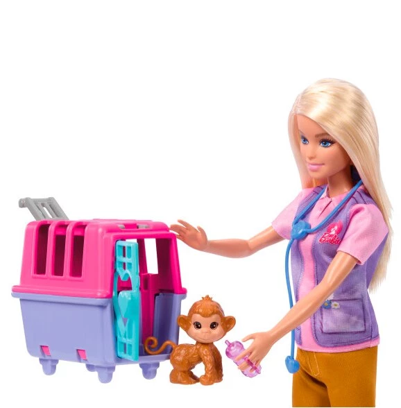 Barbie Veteriner Mini Oyun Seti HRG50 Lisanslı Ürün - Resim 3