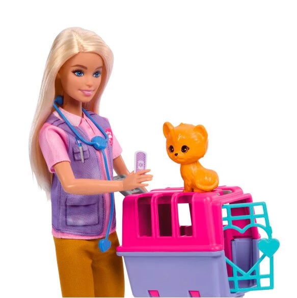 Barbie Veteriner Mini Oyun Seti HRG50 Lisanslı Ürün - Resim 2