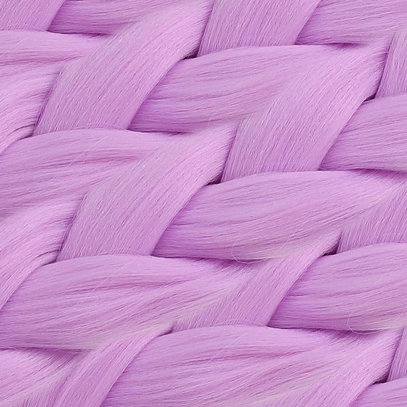 Sentetik Örgülük Saç Esperer 100 Gr. - Lila - Resim 2