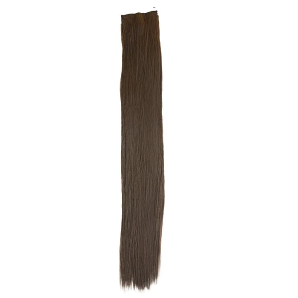 Fiber Sentetik Düz 8 Parça Çıt Çıt - Açık Kahve ürün görseli