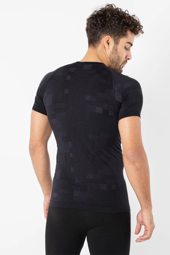 MioFit Erkek Lightweight Running Kısa Kollu Dikişsiz Spor Tişört - 6