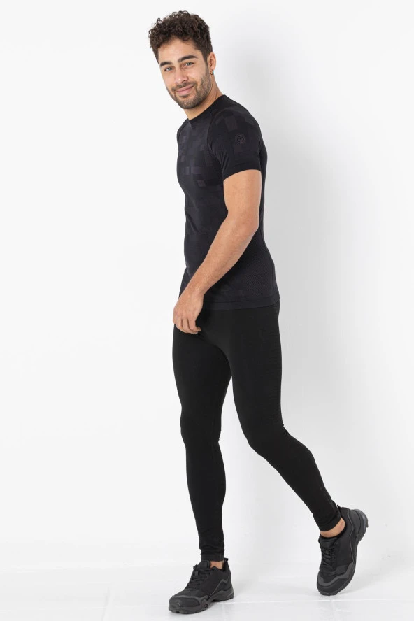 MioFit Erkek Lightweight Running Kısa Kollu Dikişsiz Spor Tişört - 2