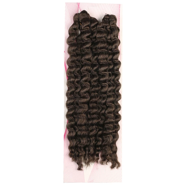 Nice Bulk Afro Su Dalgası Saç - Kumral ürün görseli