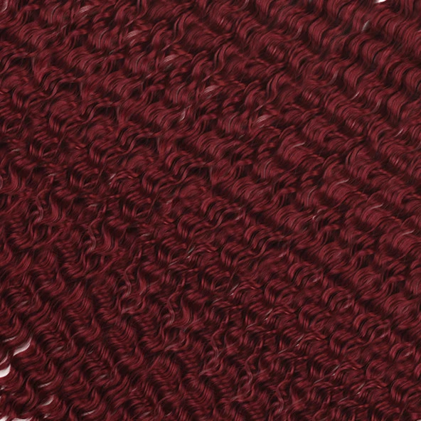 Rus Afro Dalgası Saç - Kızıl - Resim 2