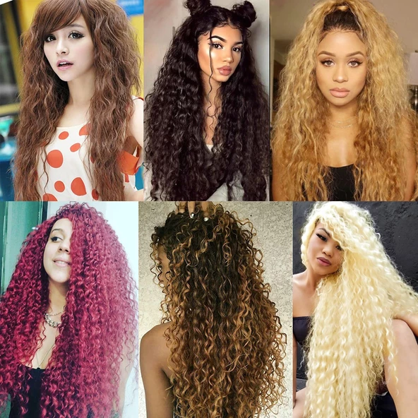 Fiber Sentetik Kabarık Dalgalı Yarım Ay + 2 Yan Çıt Çıt - Balköpüğü Platin Röfleli ürün görseli