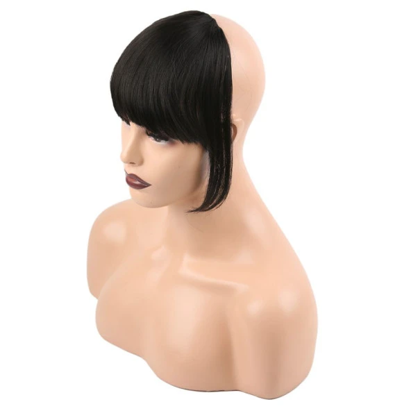 Fiber Sentetik Perçem - Koyu Kestane - Resim 2