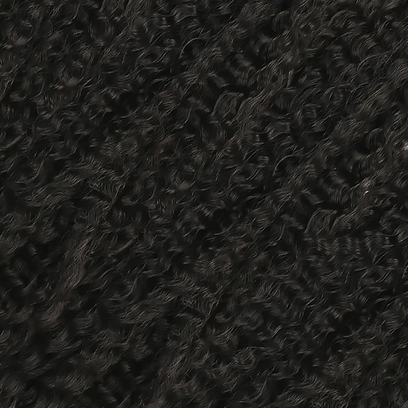 Brazilian Afro Dalgası Saç - Siyah - Resim 2