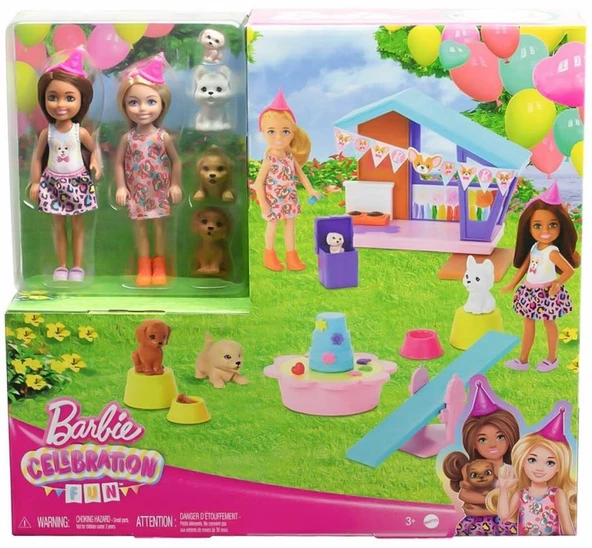 Barbie Chelsea Köpekçiğin Doğum Günü HJY88 Lisanslı Ürün