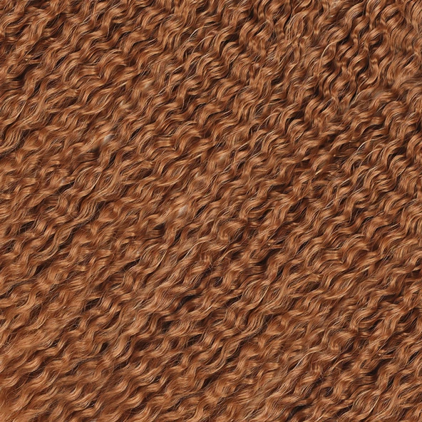 Brazilian Afro Dalgası Saç - Bakır - Resim 2