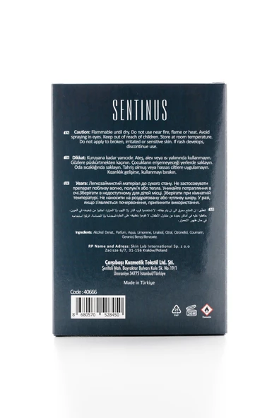 2'Li Set Alberto Taccini Sentinus Erkek Parfümü 50 ml - Resim 8