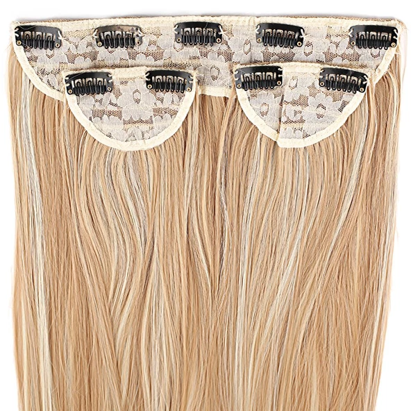 Fiber Sentetik Düz Yarım Ay + 2 Yan Çıt Çıt - Balköpüğü Platin Röfleli - Resim 2