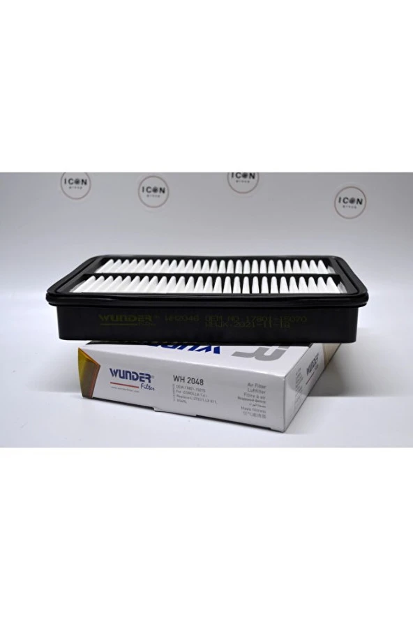 Icon Group - Toyota Corolla 1.6 Enjeksiyonlu Hava Filtresi - WH 2048 ürün görseli 1