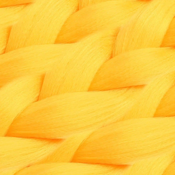Sentetik Örgülük Saç Esperer 100 Gr. - Koyu Sarı - 2