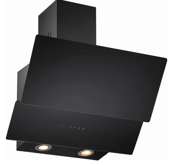 EMİNÇELİK EC-CH 1454 RC B60 2 CAMLI SİYAH DAVLUMBAZ (UZAKTAN KUMANDALI) SANCAK ALİMER ürün görseli