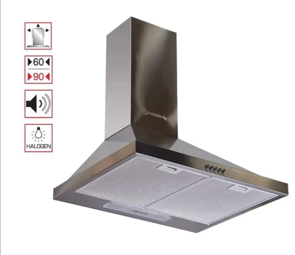 EMİNÇELİK EC-CH 1420 X60 PİRAMİT PASLANMAZ INOX DAVLUMBAZ SANCAK ALİMER - 4