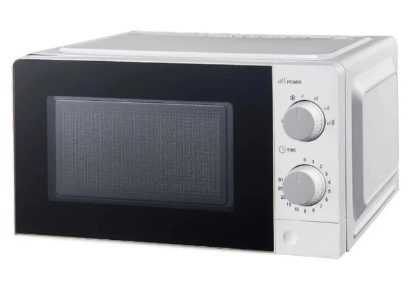 EMINÇELİK EC-MWO 6021 SW BEYAZ SOLO MIKRODALGA FIRIN 20LT 700 W - 2