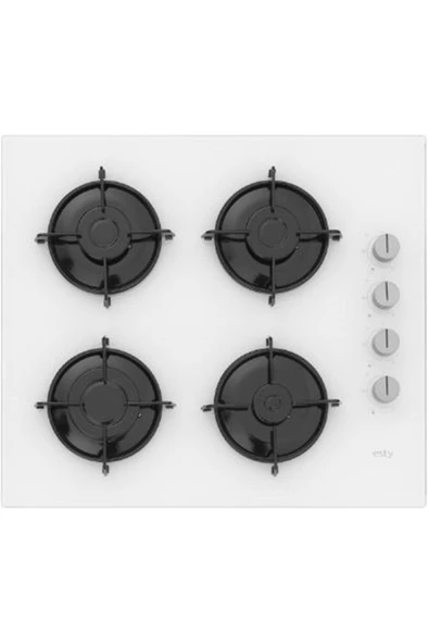 ESTY ACO 5335 W01 Beyaz Cam Ankastre (Gömmeli) Ocak - 3