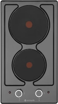 EMİNÇELİK EC-AH 4102 BE30 SİYAH EMAYE ANKASTRE GÖMMELİ DOMİNO ELEKTRİKLİ OCAK SANCAK ALİMER - 3